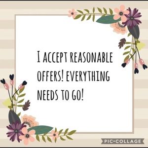 Please don’t hesitate to make an offer :)